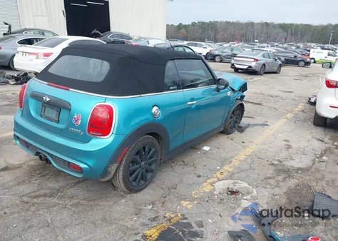 2017 Mini Convertible Cooper S из США, поврежденный, VIN WMWWG9C57H3C22675